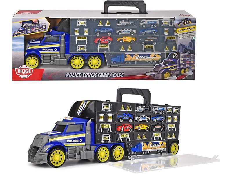 НОВ! Полицейски камион с рампа Dickie Toys голям