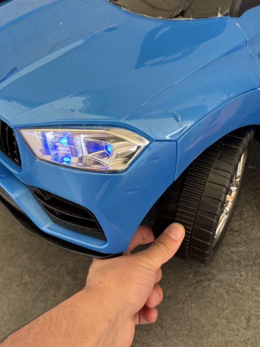 Электромобиль для детей, на аккумуляторе, Толокар Mers & BMW 2-4 лет