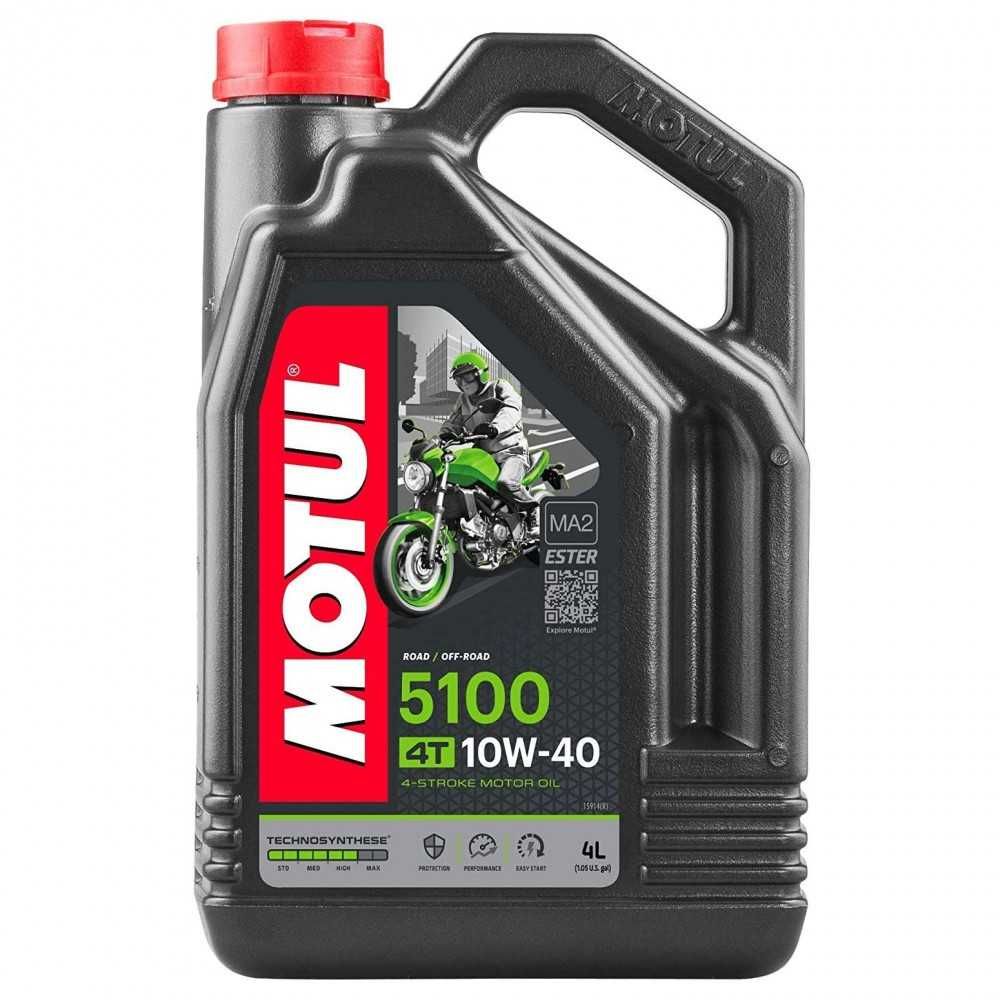 Мото Масло Масло Motul 5100-4T-10w40