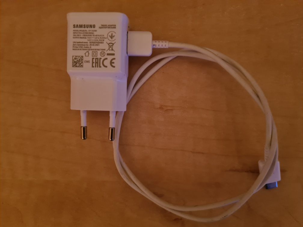 Vând Încărcător Original, Samsung Fast Charger Type-C, Nou