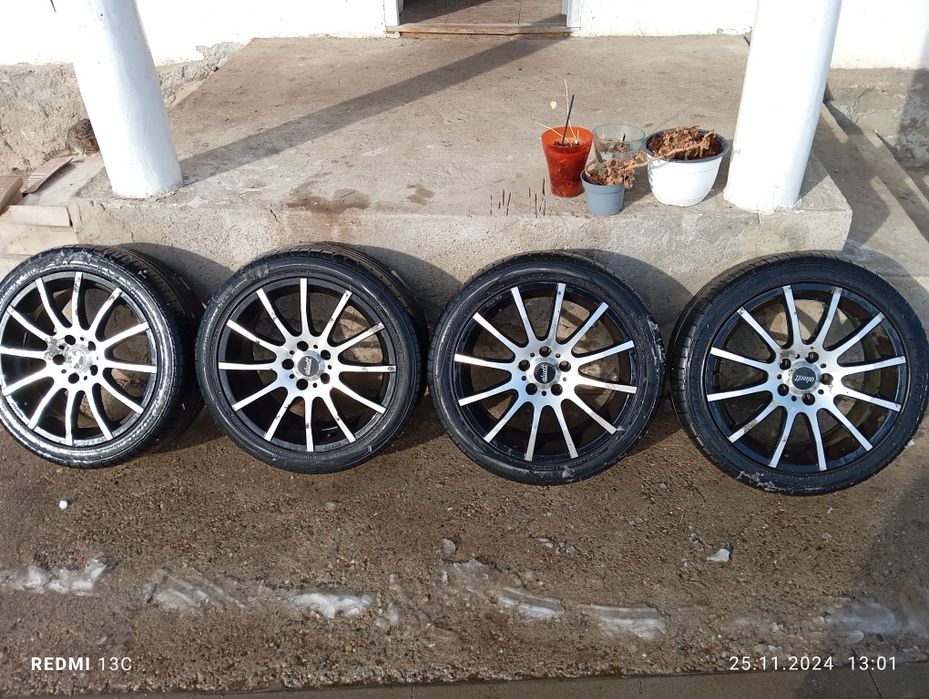 Jante R17 ( 7.5j x 17h2 ) Aluett.