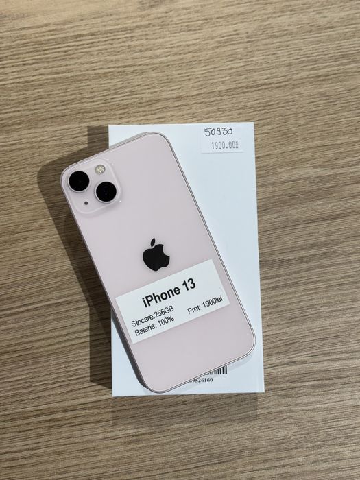 Iphone 13, 256GB, 100%, Factura & Garantie