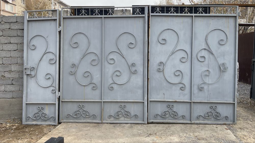 Ворота в хорошом состояние