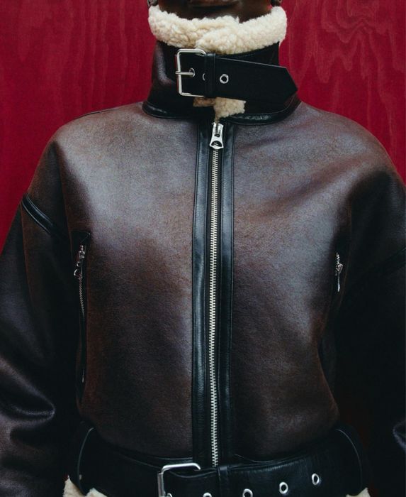 Есенно кафяво яке Zara