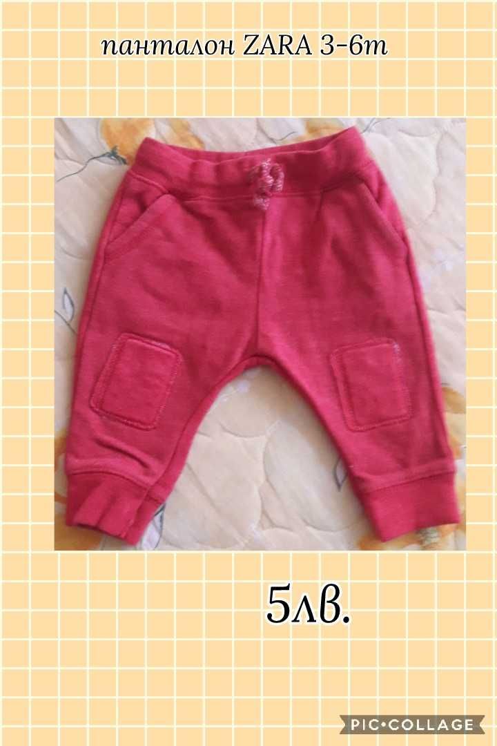Детски дрехи р-р 3-6м - дънки, панталон, ромпър, блуза
