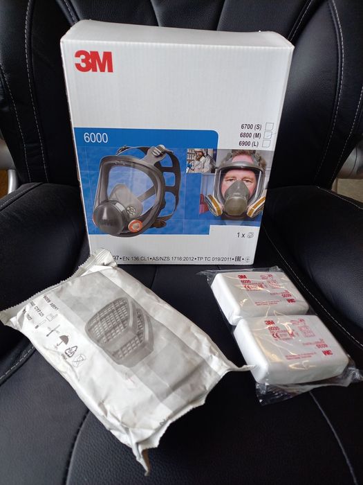 3M маска + 3 комплекта филтри !