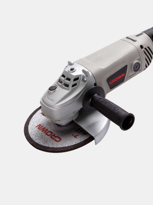 Болгарка CROWN CT13293 — 860 Вт, диск 115 мм, 11 000 об/мин