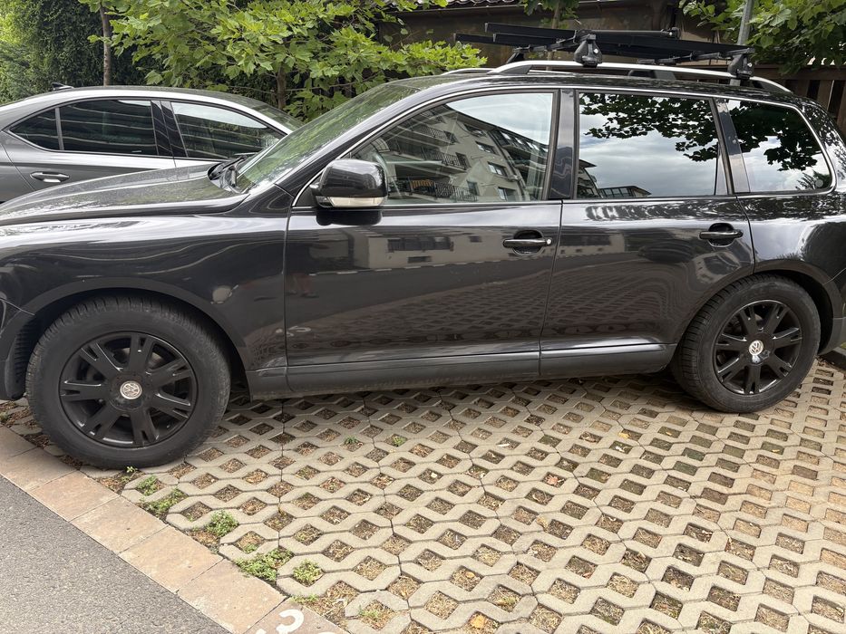 Jante 5x120 Touareg R5 R18 Cu cauciucuri de iarna
