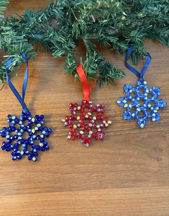 Ёлочные игрушки ручной работы!