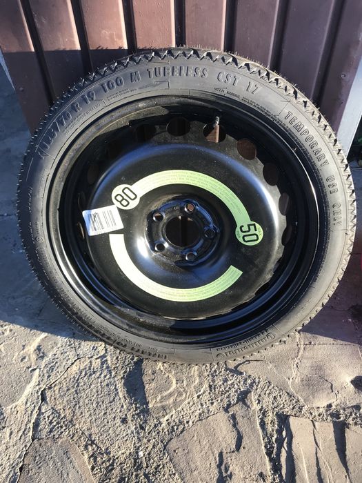 Roata rezerva slim Audi/Nissan/Opel/VW/Skoda/Seat