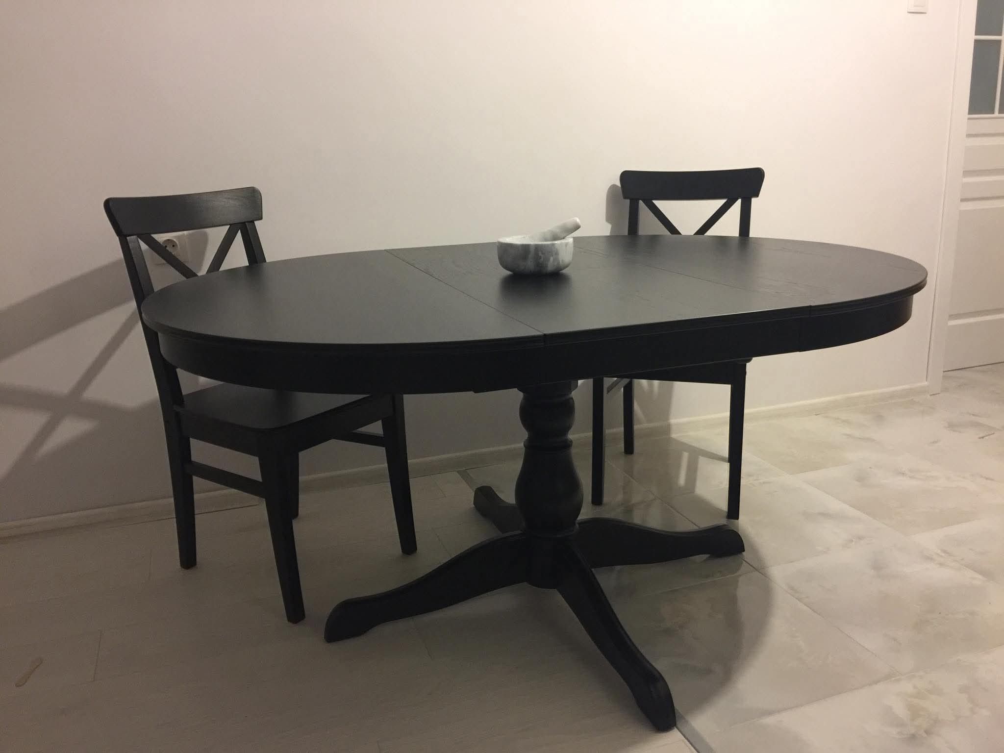 Разтегателна Маса INGATORP IKEA и Столове INGOLF