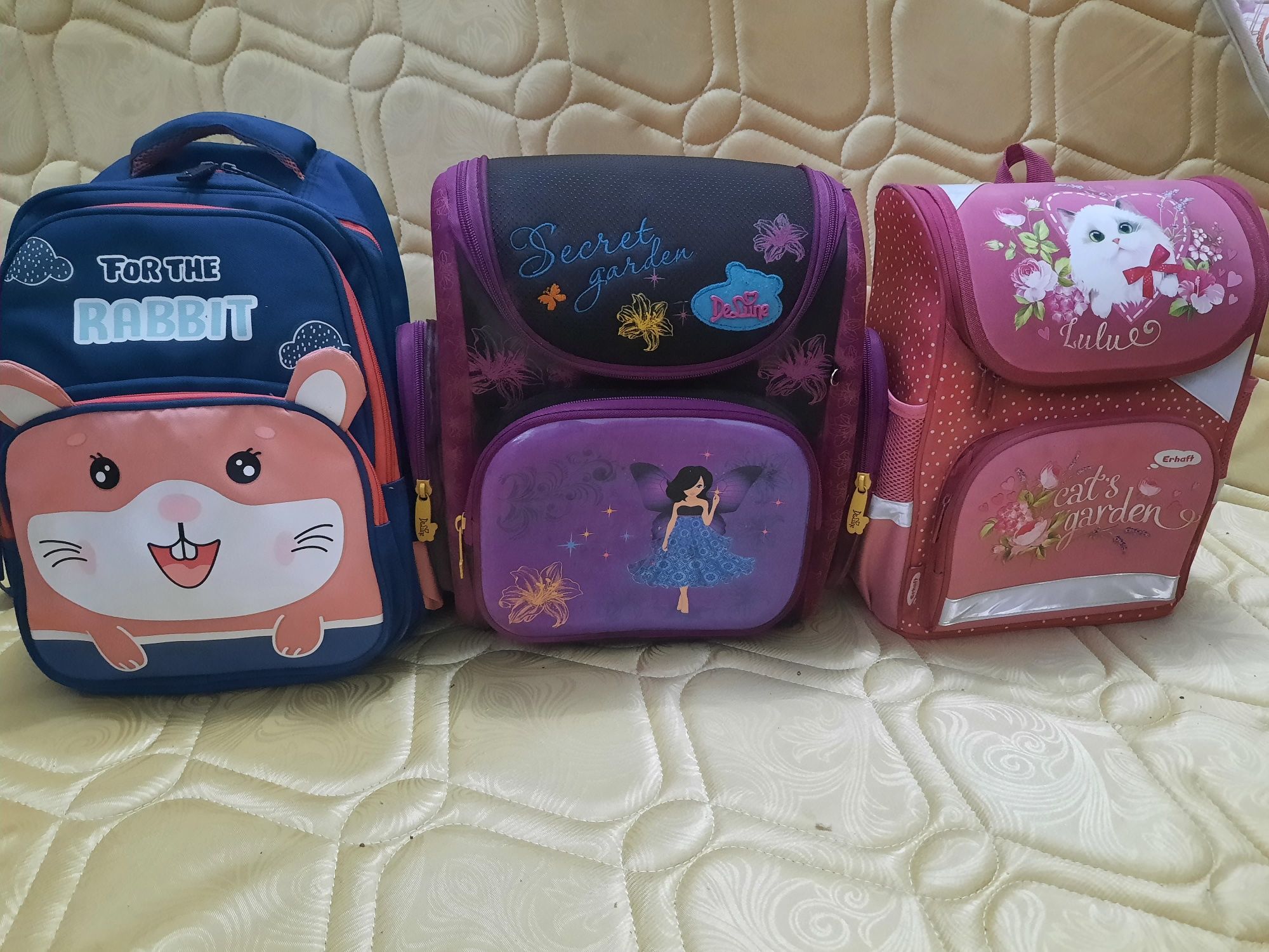 Школьные рюкзаки для девочек 1-5 классов