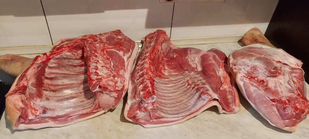 Продажа мяса свинины сало соленая и копченая