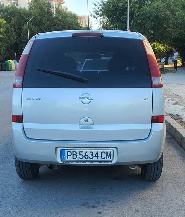 Opel Meriva A; бензин 100 к.с. нисък данък; двигател: Z 16 XE ECOTEC