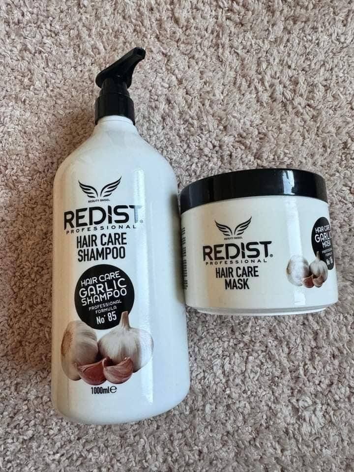 Set șampon +mască rezist , șamponul 1 L ,mască 500 Redist 

Maro argan