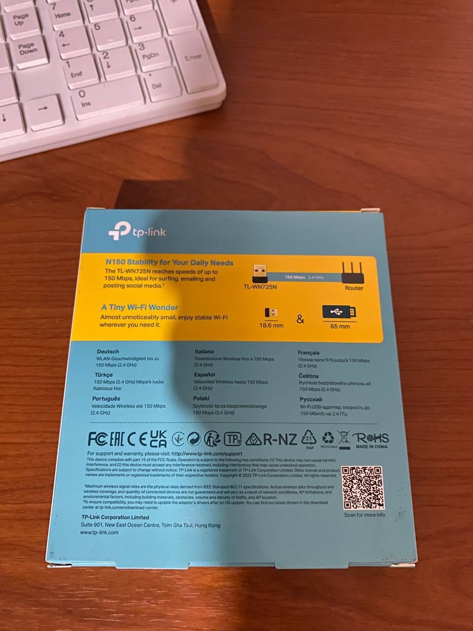 Wi-fi адаптер tp-link