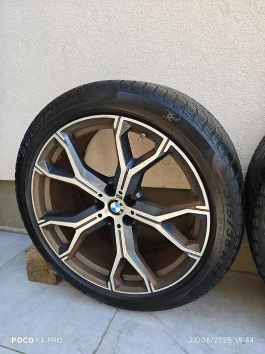 4 Jante BMW + 4 Anvelope P.Scorpion X5/X6/X7 (275/40/R21 & 315/35/R21)