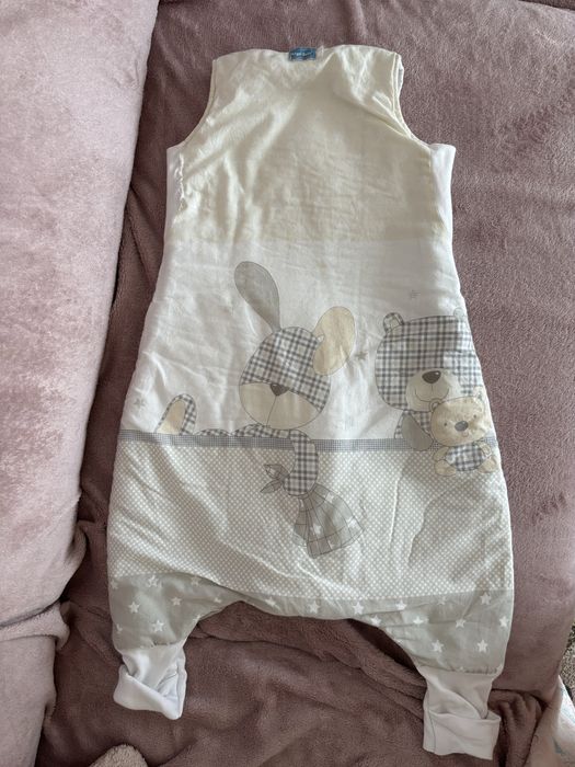 Saculet de dormit de iarna cu picioare 6-12 luni
