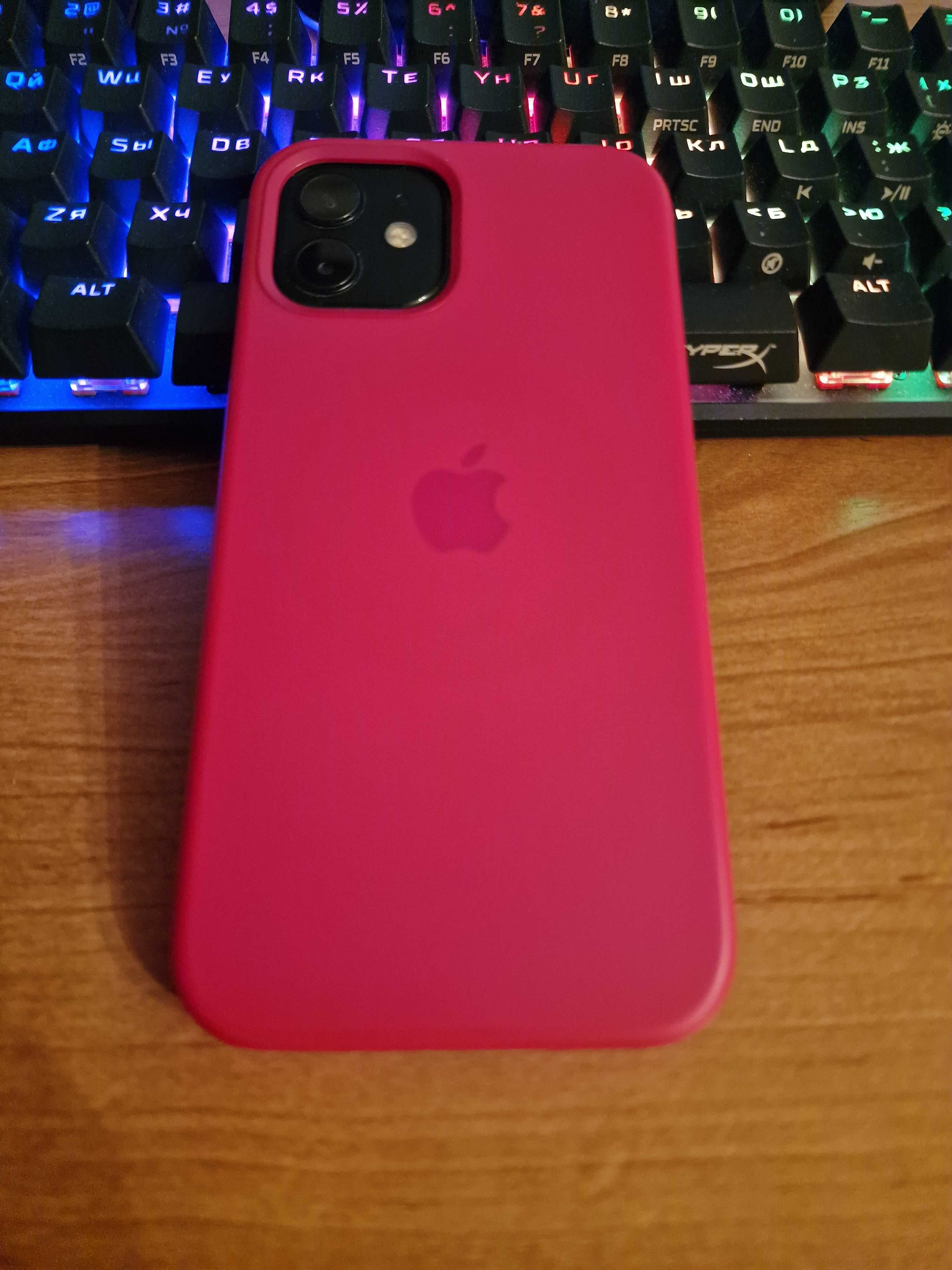 iPhone 12 64gb + Apple Silicon Case Product RED
