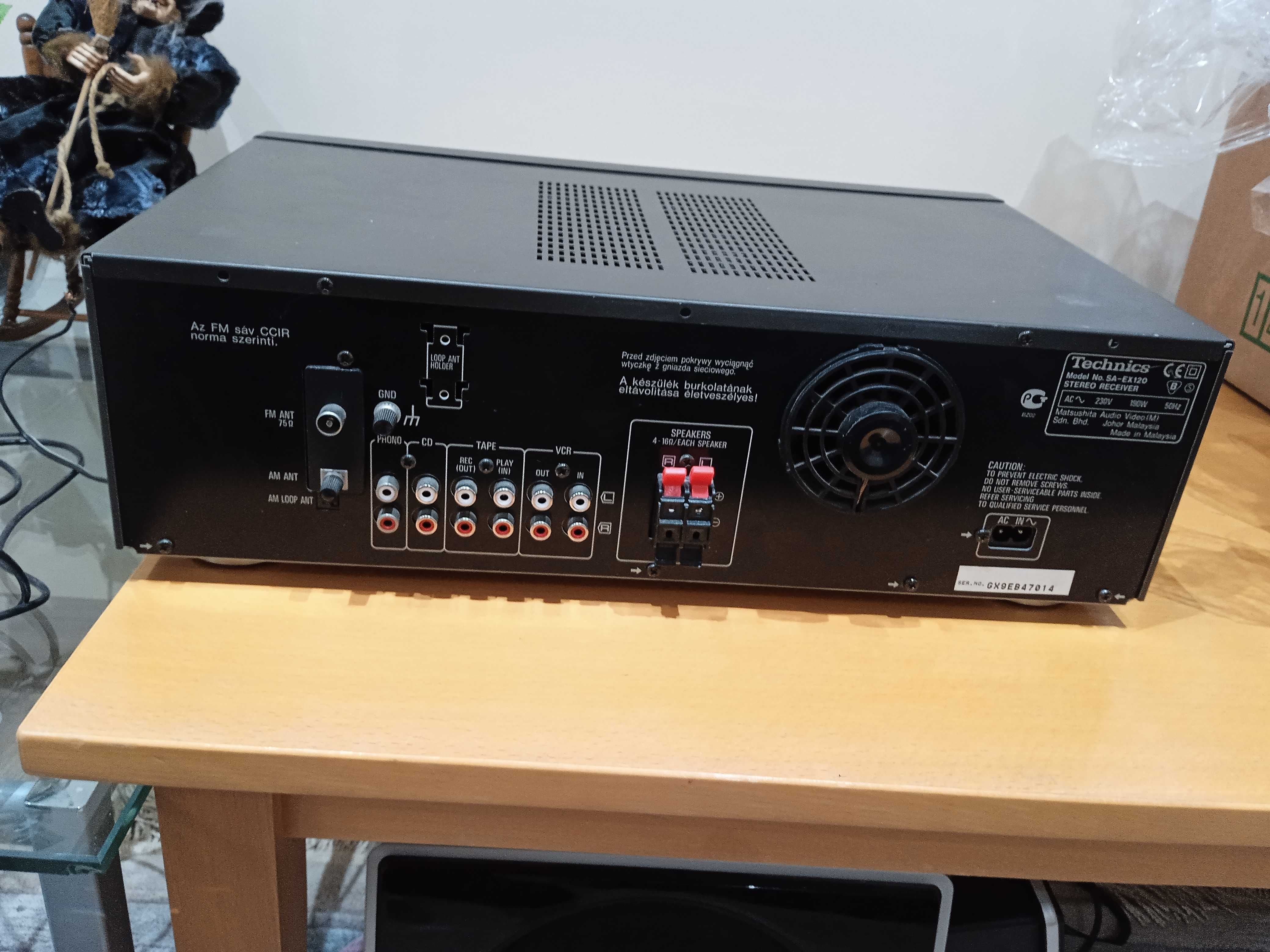 Ресийвър ONKYO TX -SR 507 HDMI - / Technics class H+ SA-EX120