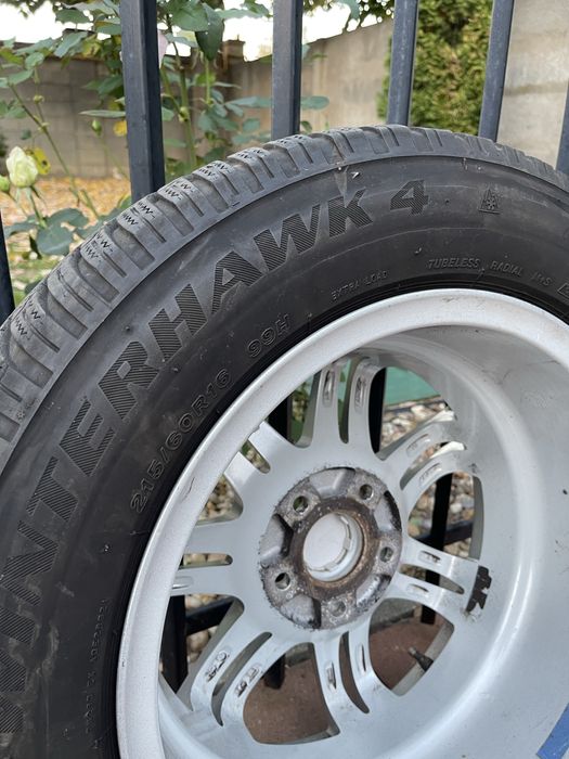 Jante Honda HRV aluminiu cu cauciucuri in stare f buna de iarna