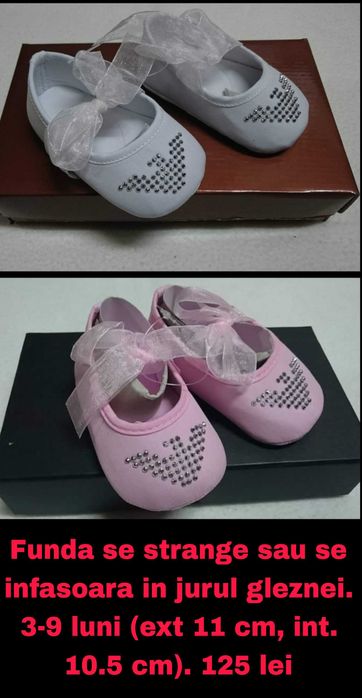 Incaltaminte fetite 0-12 luni