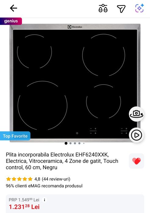 Plita electrica Electrolux