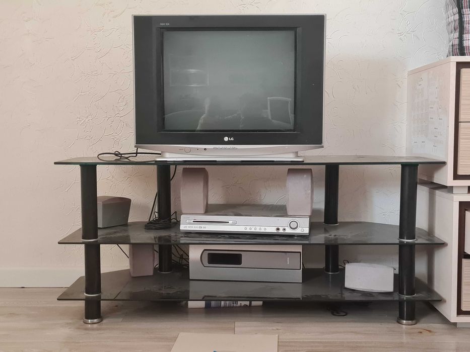 Телевизор DVD кинотеатр, подставка комплект
