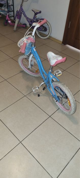 Vand bicicleta copii 3-7 ani 14 inch cu roti ajutatoare