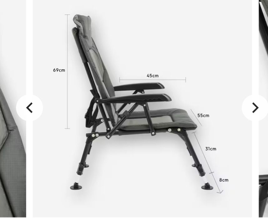 Scaun reglabil pescuit