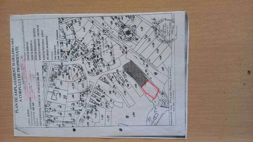 Vânzare loturi teren Găneasa IF