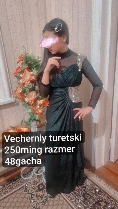 Turetski vecherni kopynela arzon narxlarda