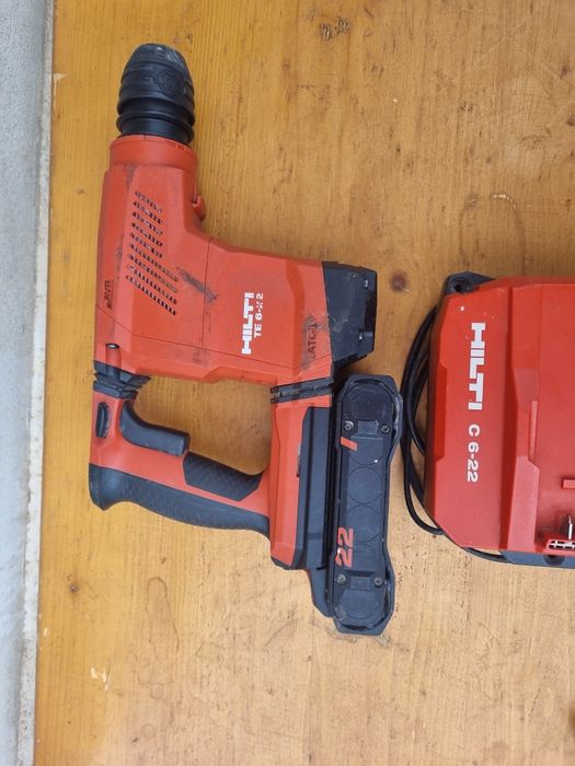 Rotopercutor hilti te6 22 nuron baterie 4 ah incarcator rapid