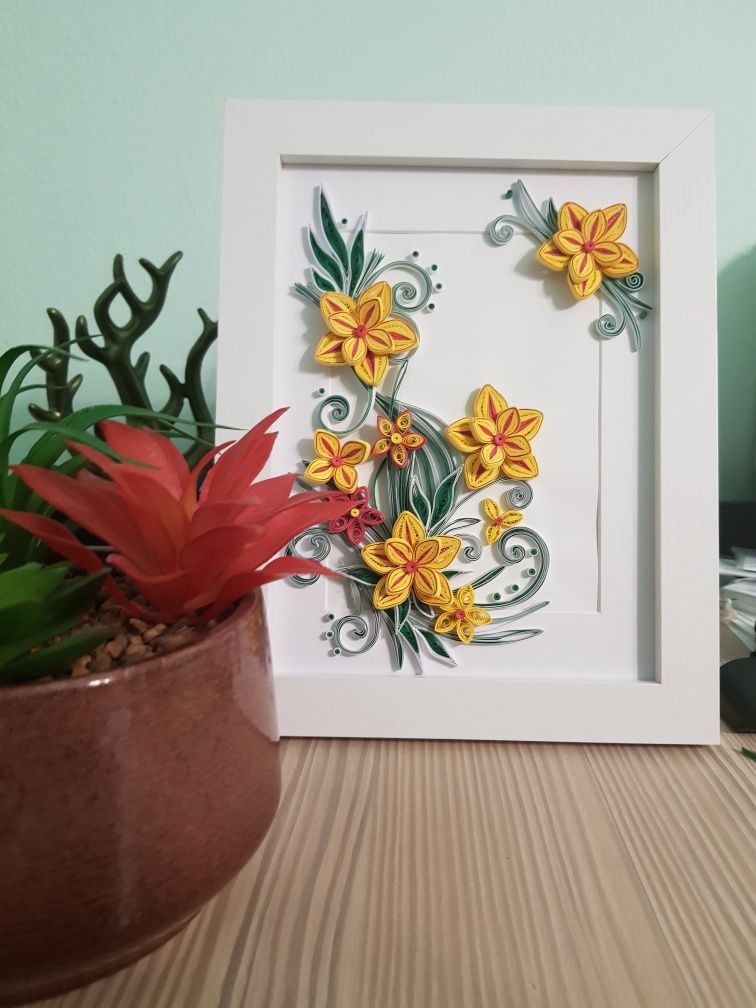 Tablou quilling de mână