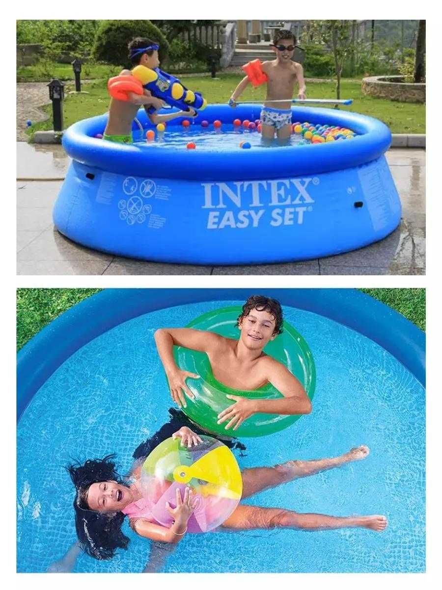 intex basseyn,basen, naduvnoy baseyn, 244x61 sm,  бассейн + sovg'a