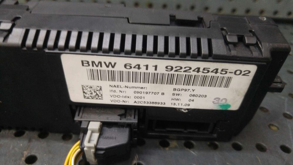 Panou comanda clima ac bmw seria 1 e81 e87 6411922454502