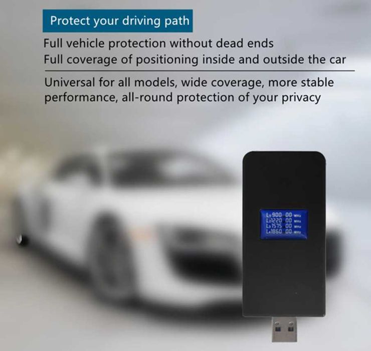 6в1 2.4Ghz Wi-Fi BDS GSM 2G 3G DCS GPS Заглушител Сателити Кола Jammer