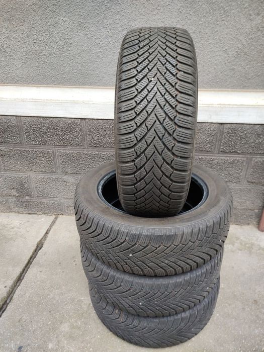 Vând Set Cauciucuri 205/55/16 M+S Continental Import Germania