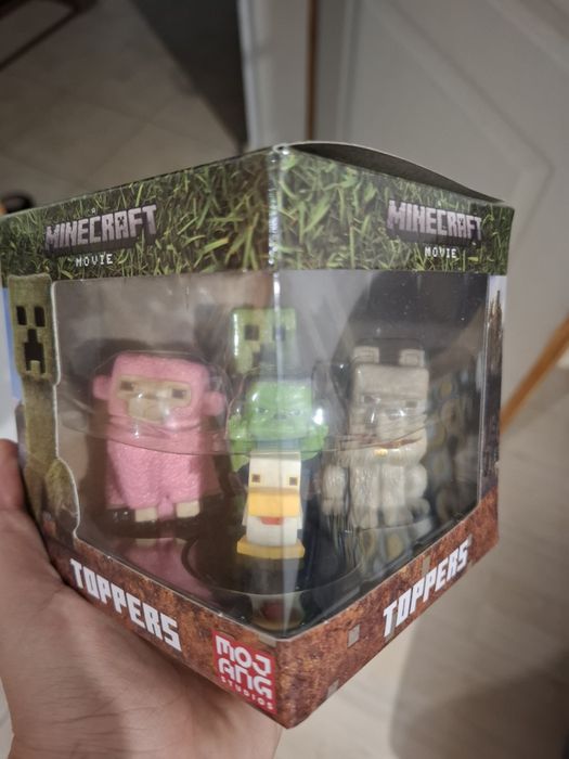 Minecraft the movie toppers фигури