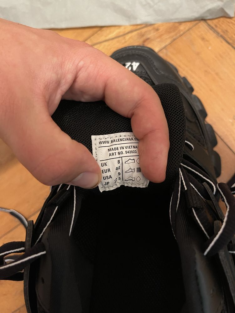 Balenciaga Track Negru 42