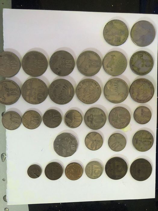 Разные монеты узб ссср