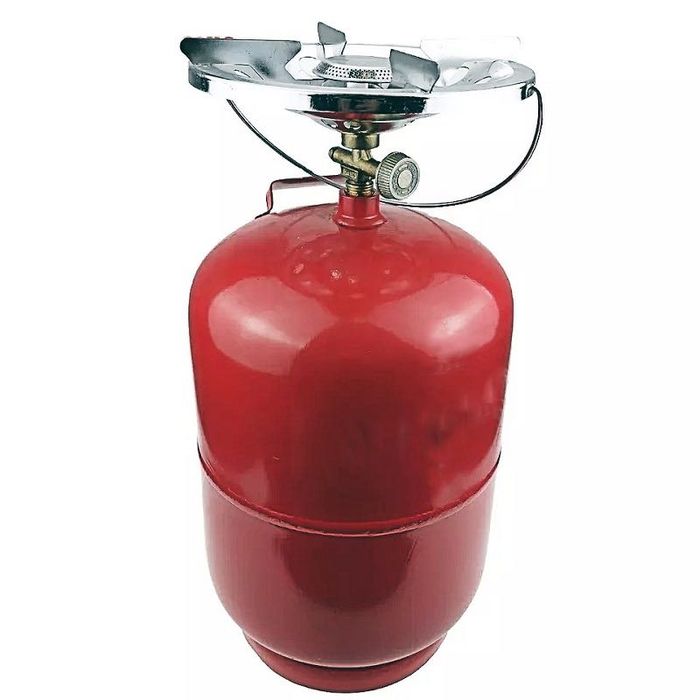 Butelie Voiaj/Camping 3kg(5L) si 5kg(8L) Gpl cu Arzator inclus