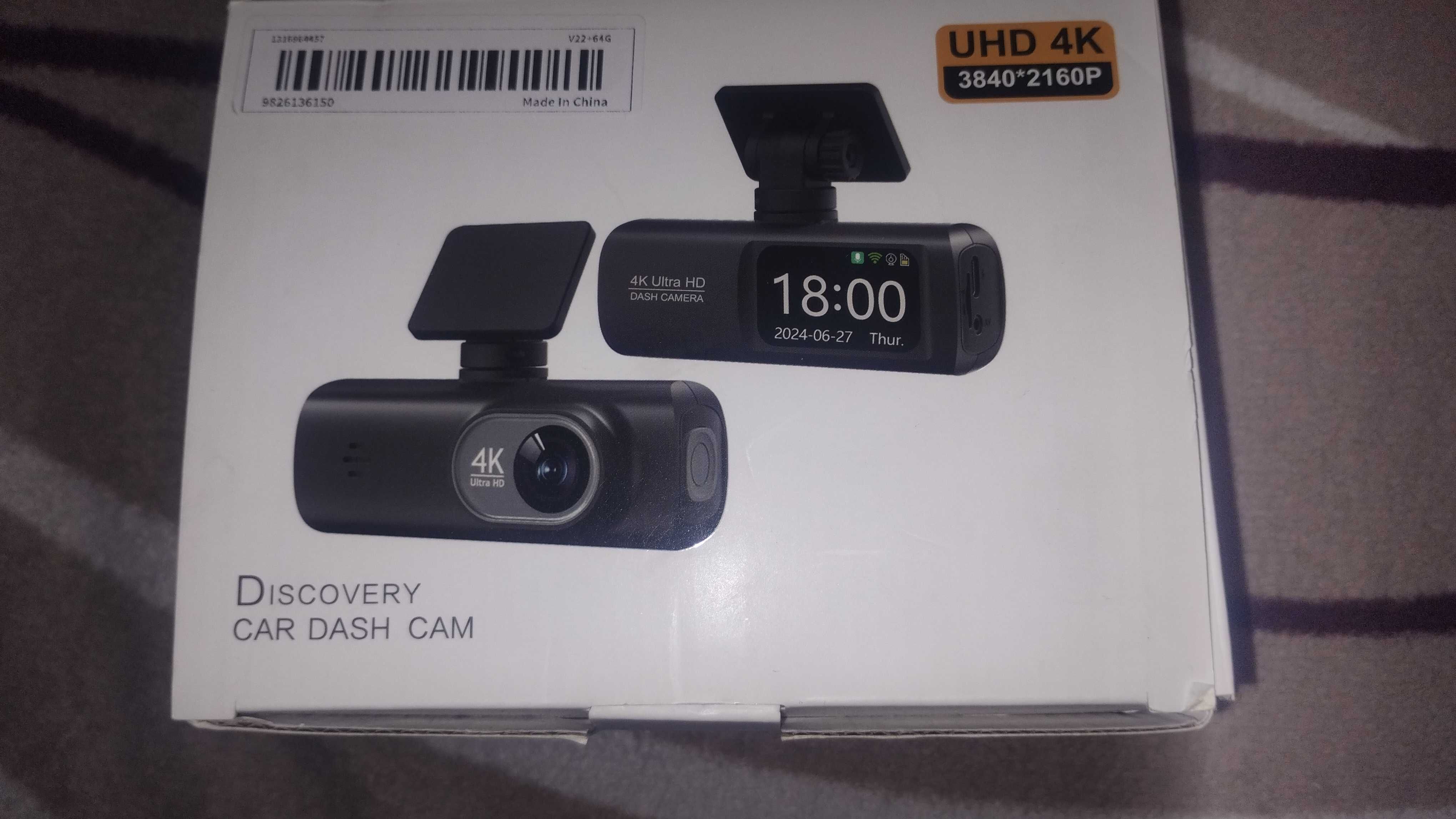 Camera auto ultra HD 4K V22 +card 64G