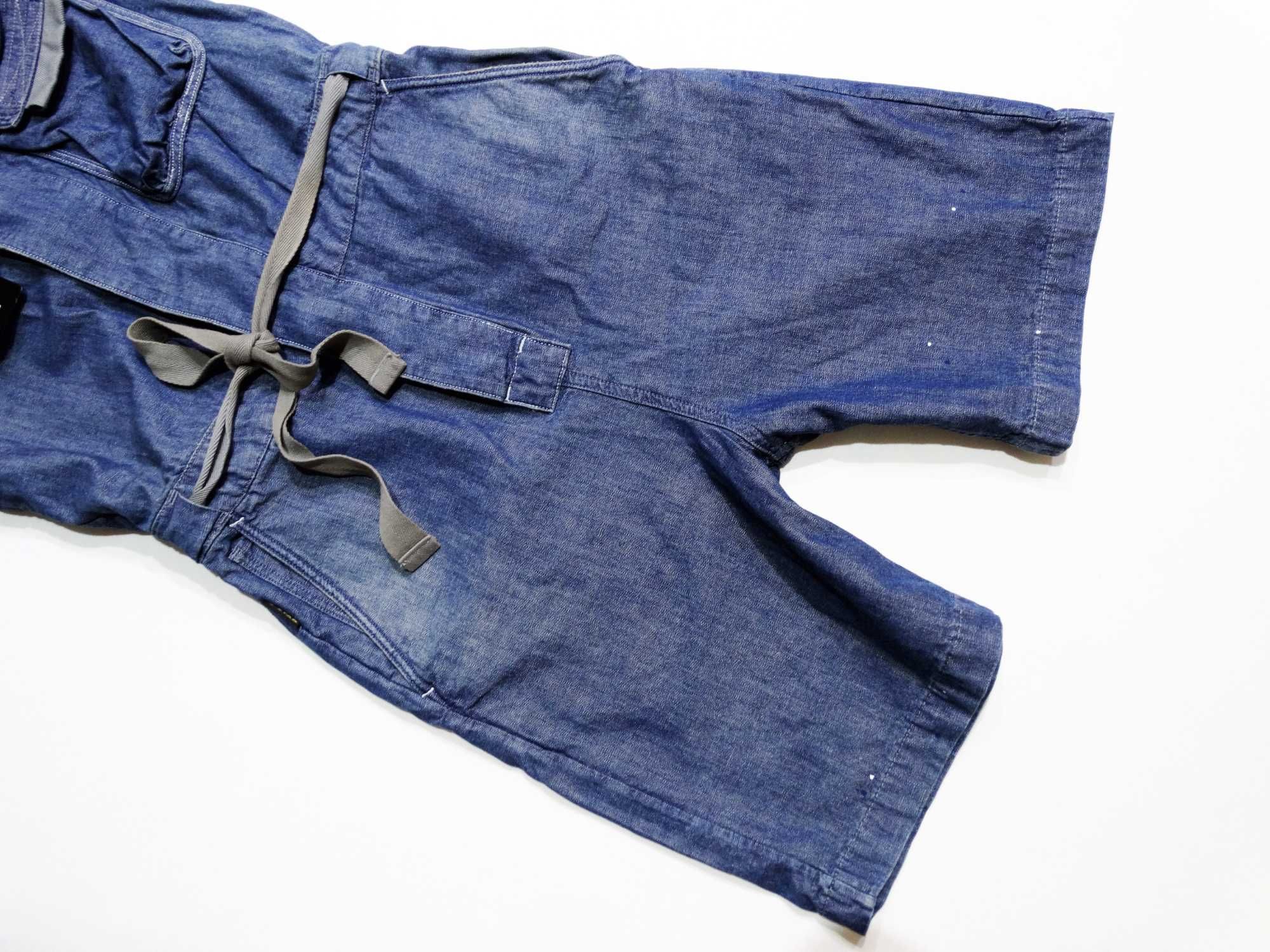 Нов с Етикет G-star raw Дамски Дънков Летен Гащеризон