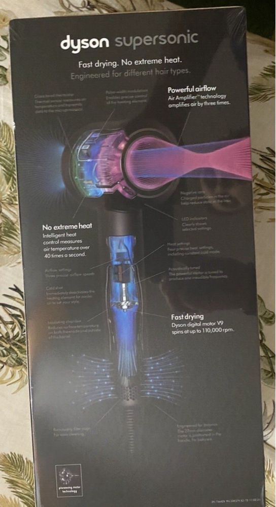 Dyson Supersonic HD07 sigilat