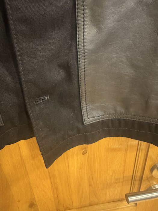 Geaca  piele Noua Zara M ( recomand L sau XL )