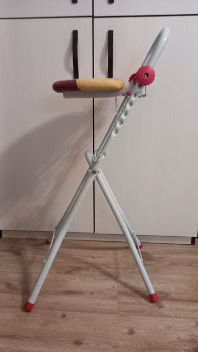 Scaun pliant rabatabil bar inalt solid