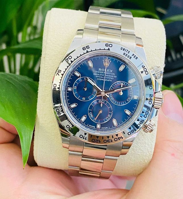 Автоматичен механичен часовник Rolex Daytona 116509 със син циферблат