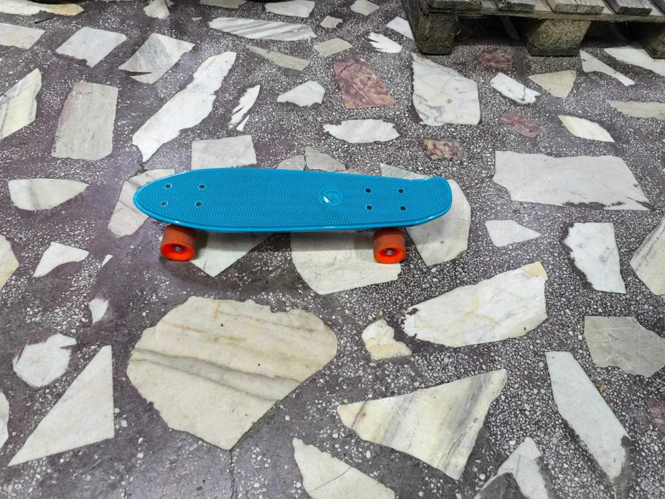 Skateboard copil albastru