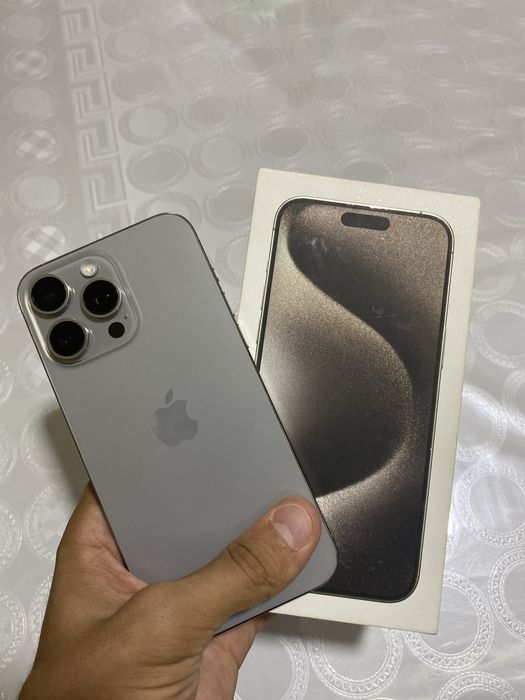Iphone 15 pro max 256GB 88% kar dok